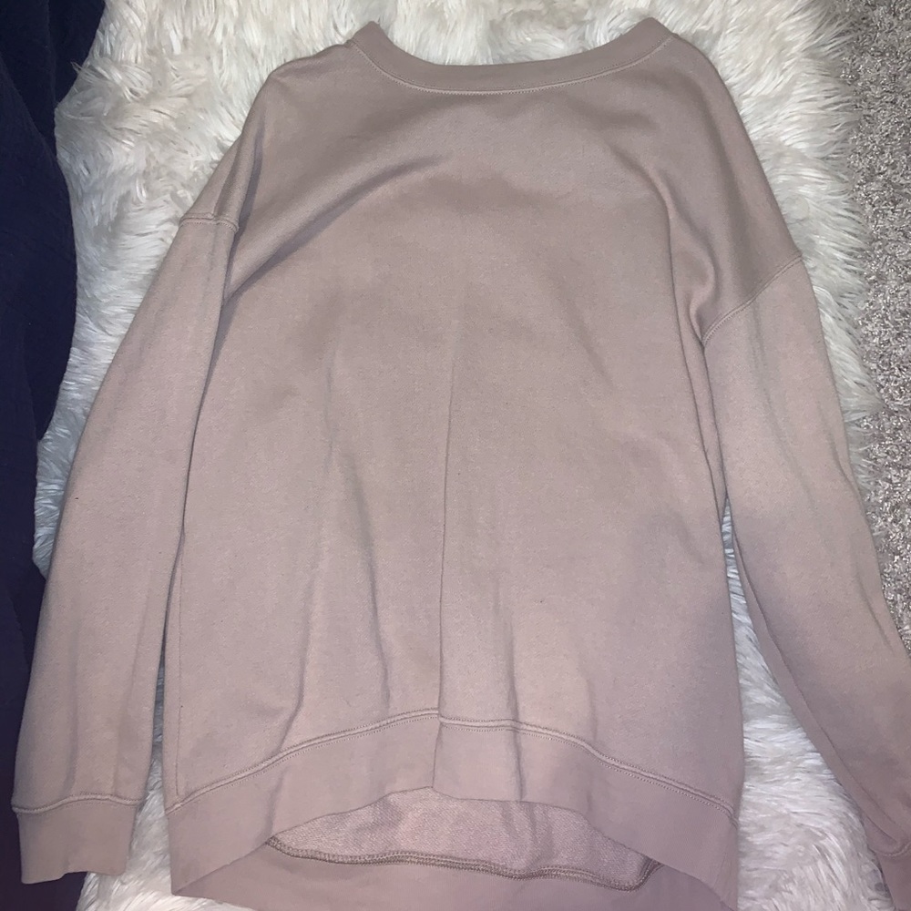 oversized aeri crew neck